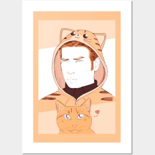 Hux in a onesie with Millicent Posters and Art